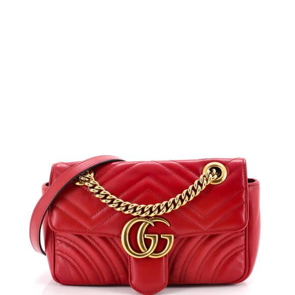 Gucci Gg Marmont Flap Bag Matelasse #237116G16B